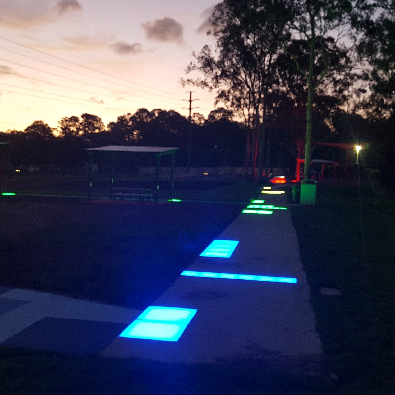 Backlit LED Tiles