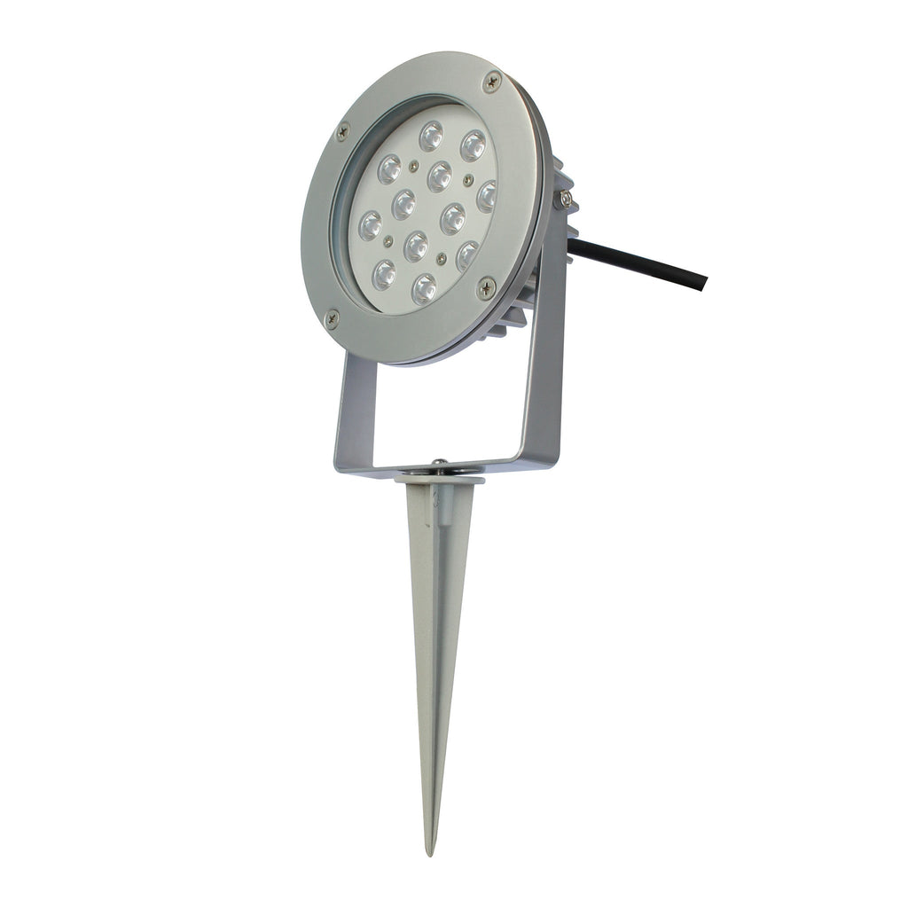 12W LED Landscape Spotlight IP67 Aluminium Body