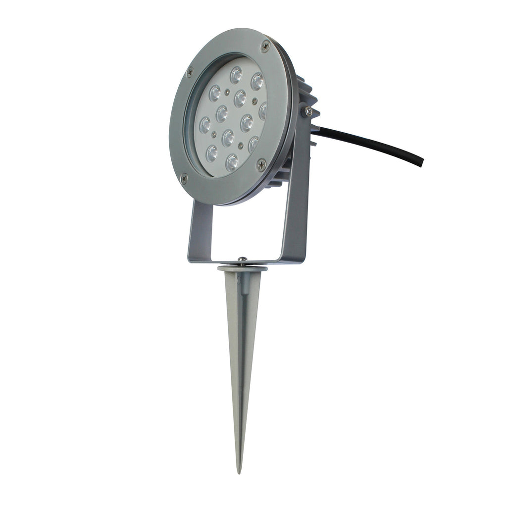 12W LED Landscape Spotlight IP67 Aluminium Body