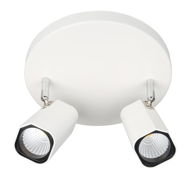 20 Series 20W LED Twin Wall Spotlight White