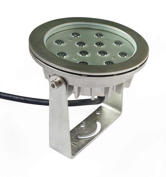 36W LED Underwater Spotlight IP68 316SS Body