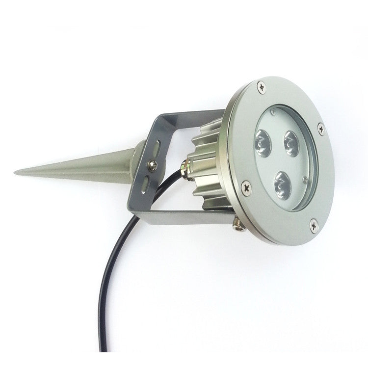 3W LED Landscape Spotlight IP67 Aluminium Body