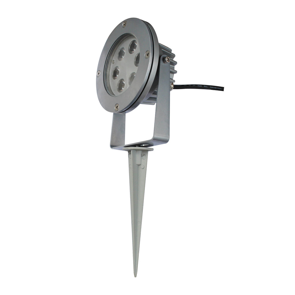 6W LED Landscape Spotlight IP67 Aluminium Body