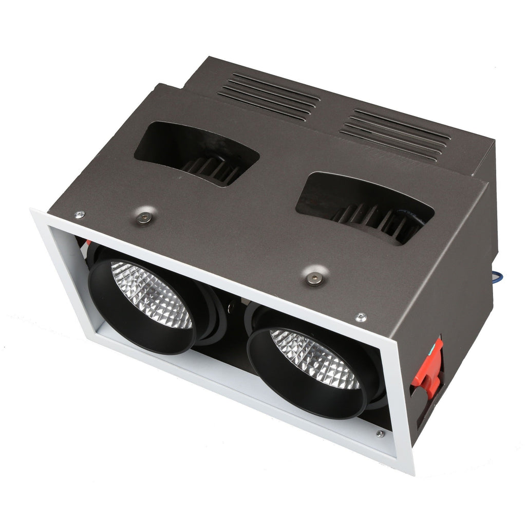 DL71 Series 24W Twin Recessed LED Downlight