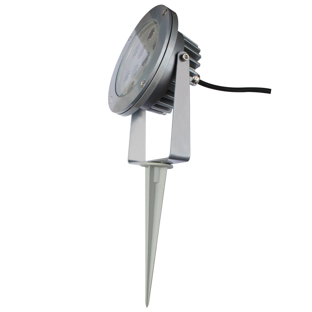 9W LED Landscape Spotlight IP67 Aluminium Body