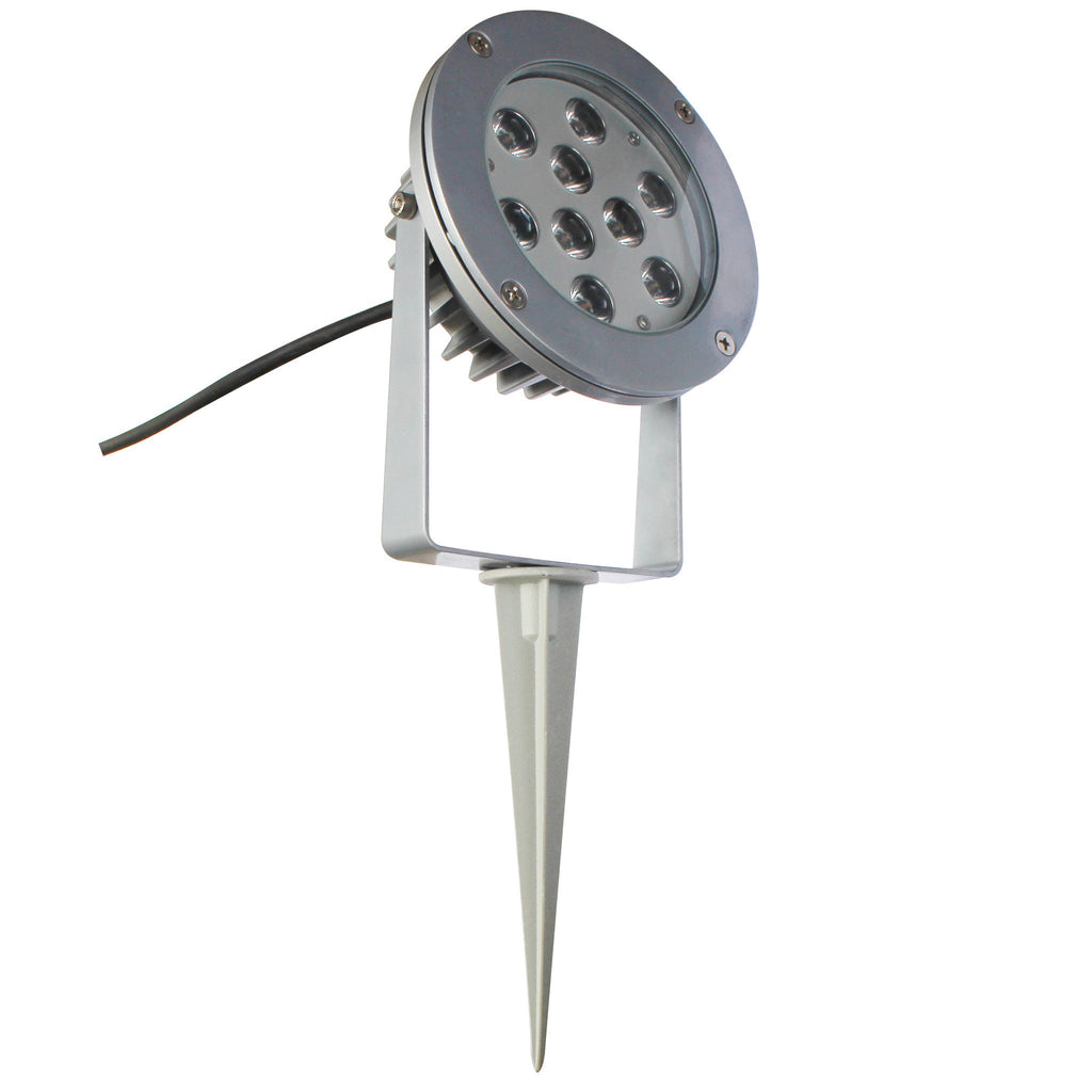 9W LED Landscape Spotlight IP67 Aluminium Body