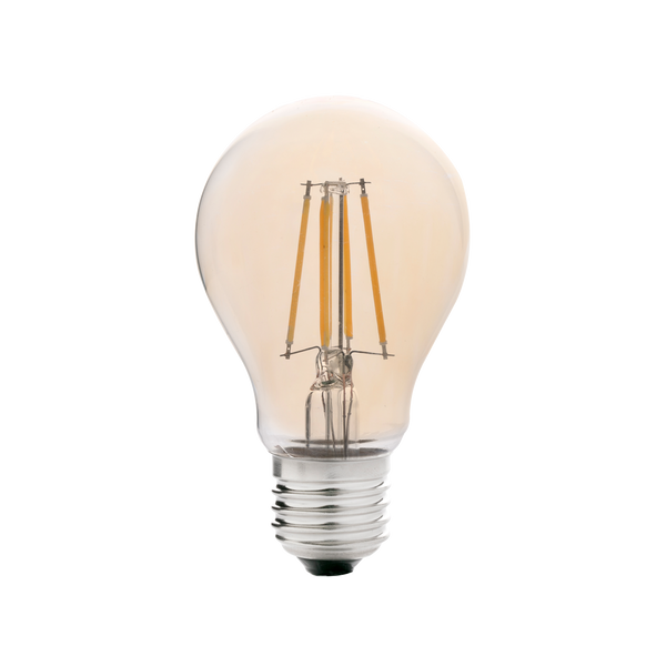F60 8W Amber Filament Globes