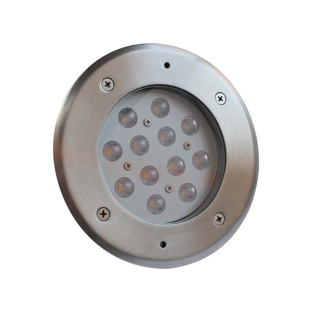 Round 12W 160mm LED Uplight Series 24VDC IP67