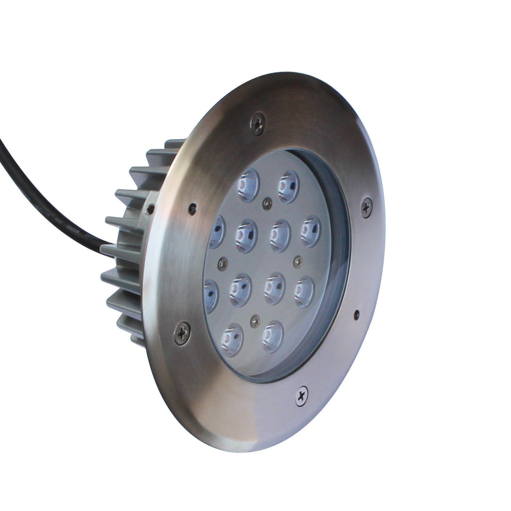 Round 12W 160mm LED Uplight Series 24VDC IP67