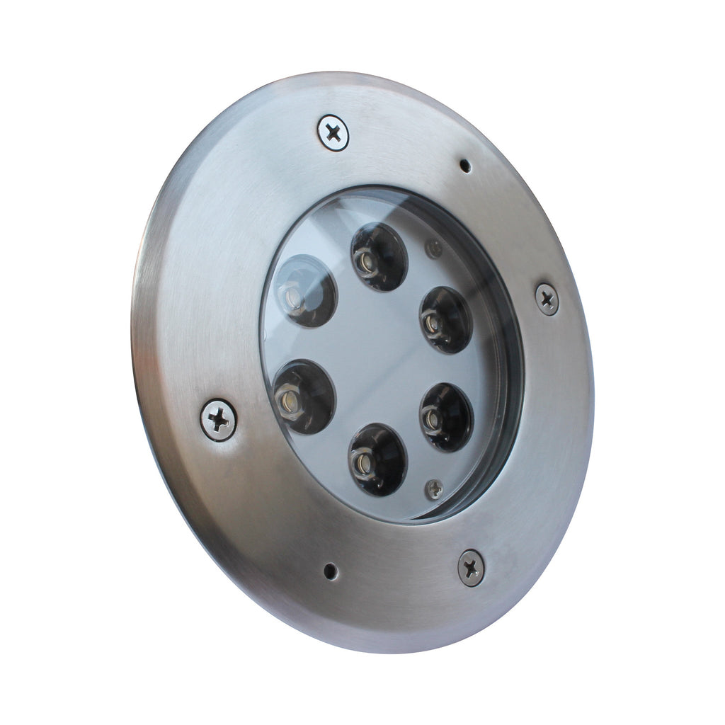 Round 6W 145mm LED Uplight Series 24VDC IP67