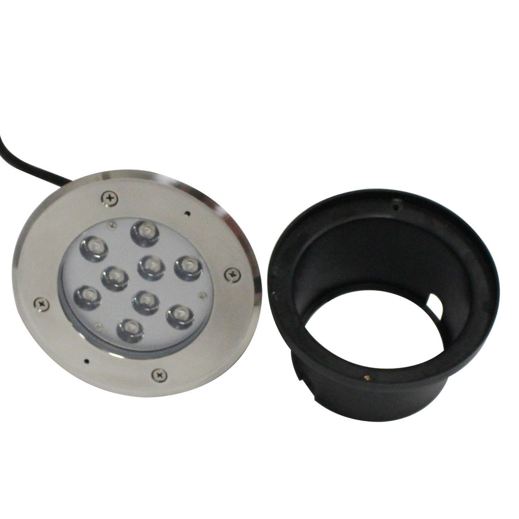 Round LED 9W 160mm Uplight Series 24VDC IP67